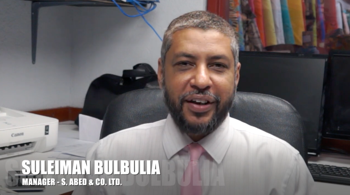 Suleiman Bulbulia, Manager, S. Abed-co.ltd